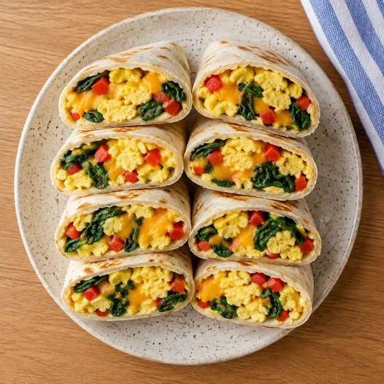 Breakfast Burritos - AI-generated illustration