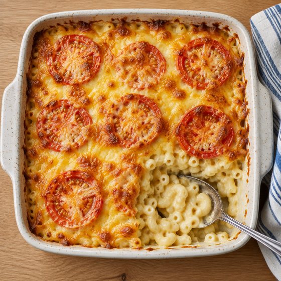Macaroni Cheese - AI-generated illustration