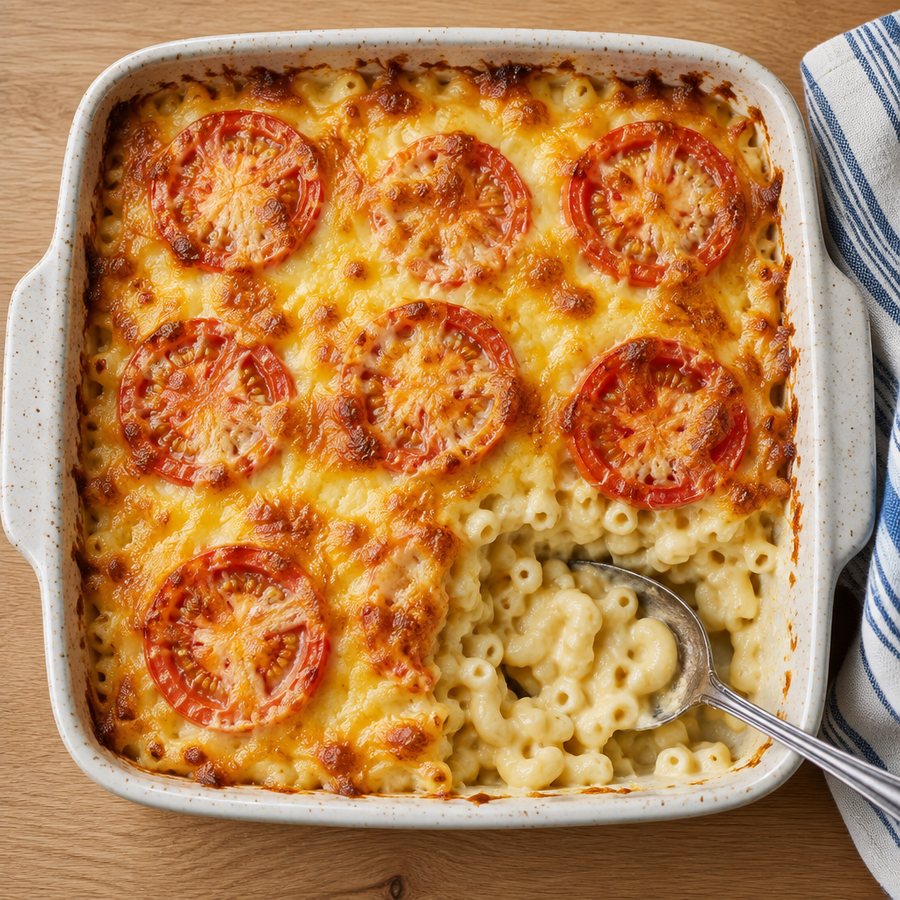 Macaroni Cheese - AI-generated illustration