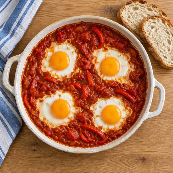 Shakshuka - AI-generated illustration