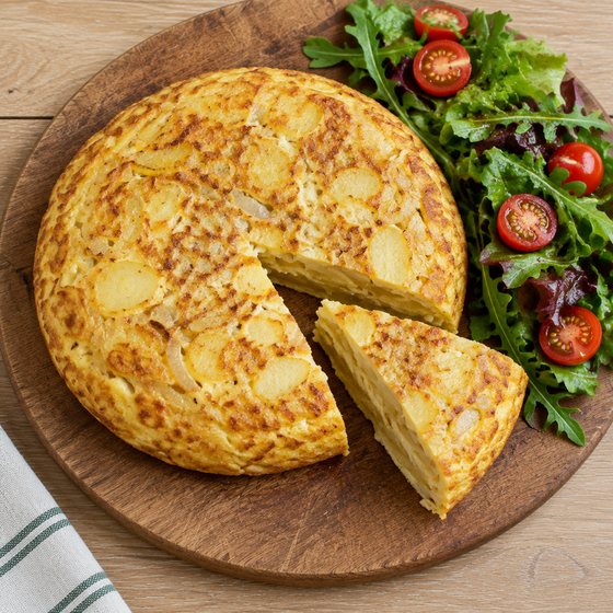 Spanish Omelette - AI-generated illustration