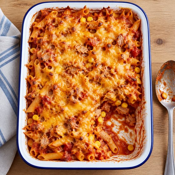 Tuna Pasta Bake - AI-generated illustration